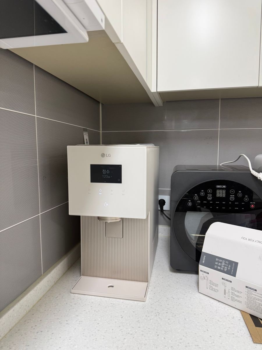 주방에서 사용 중인 모습