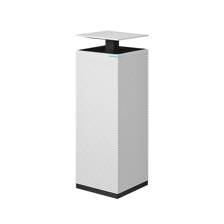 코웨이 노블 제습 공기청정기 포슬린 화이트 색상 | 출처: 렌트리