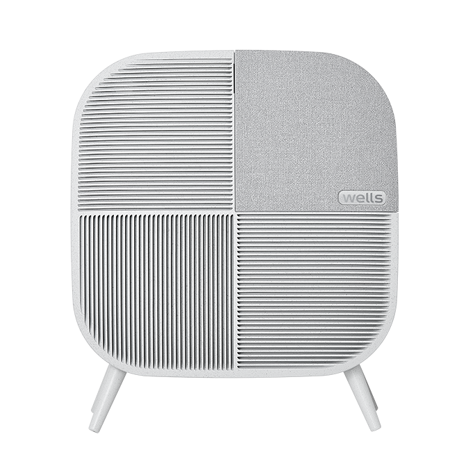 교원웰스 미니 맥스 공기청정기 스톤 그레이 색상 | 출처: 렌트리