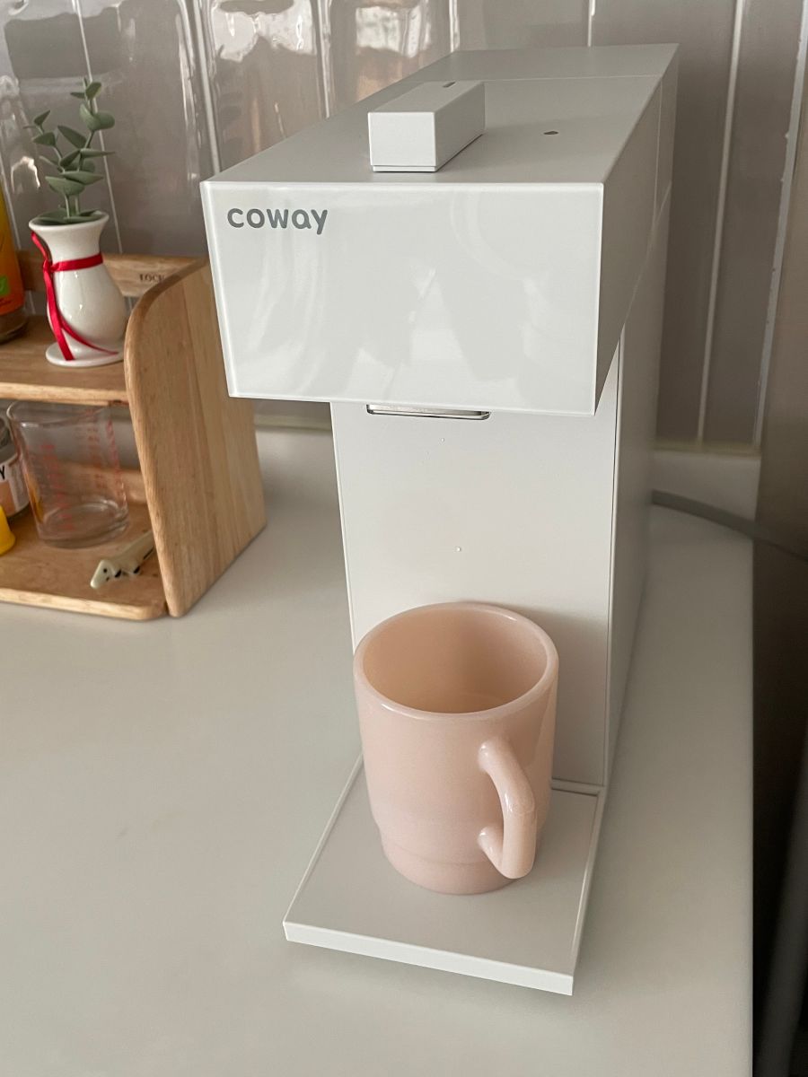 코웨이 스위치 무선 직수 정수기 | 포슬린화이트