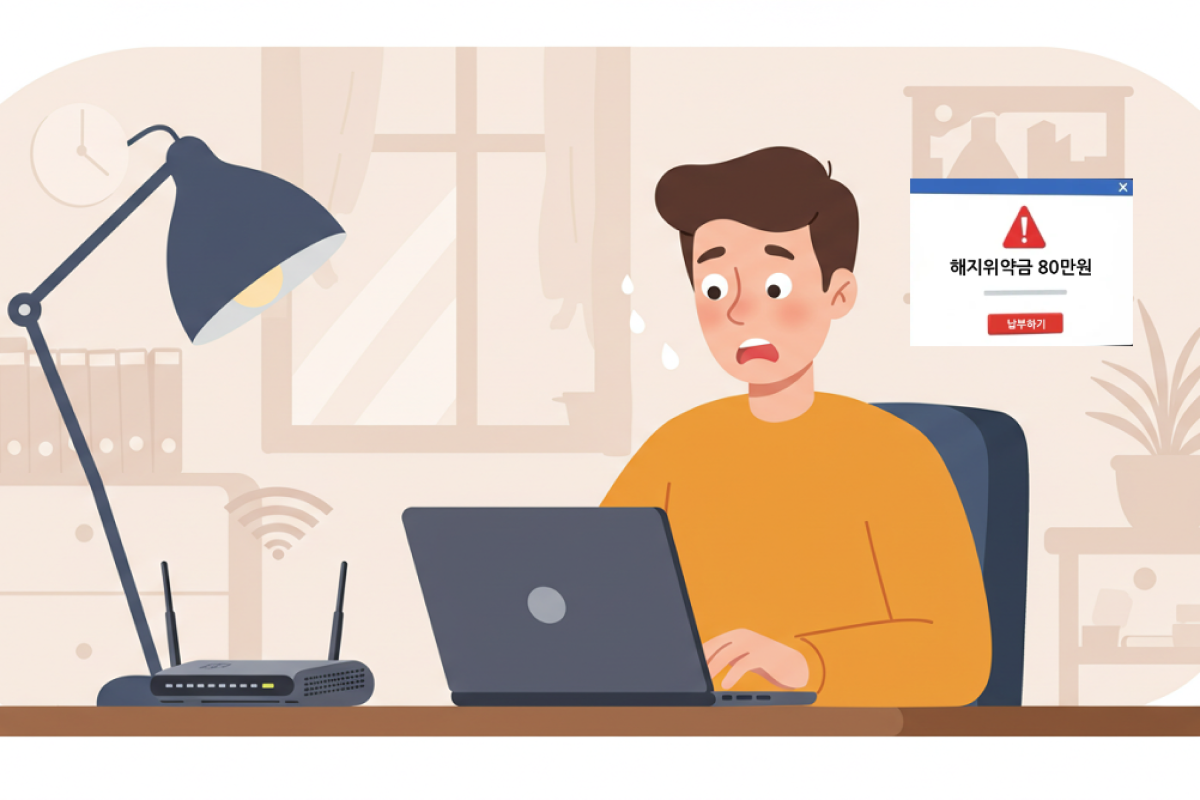 인터넷 해지 위약금 안 내는 방법, 꼭 확인하세요. (면제 방법, 사유 정리)