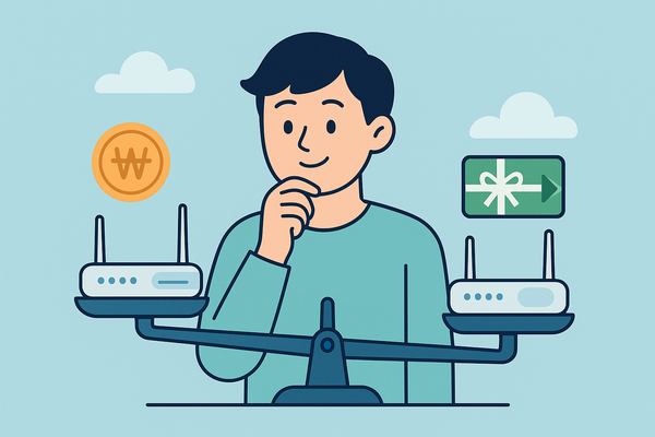 인터넷 약정 끝나면 어떻게 해야할까요? (타사 신규 가입 vs. 재약정)