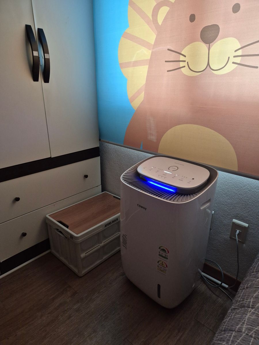 하루 최대 21L 제습이 가능한 코웨이 노블 제습공기청정기 | 출처: 렌트리