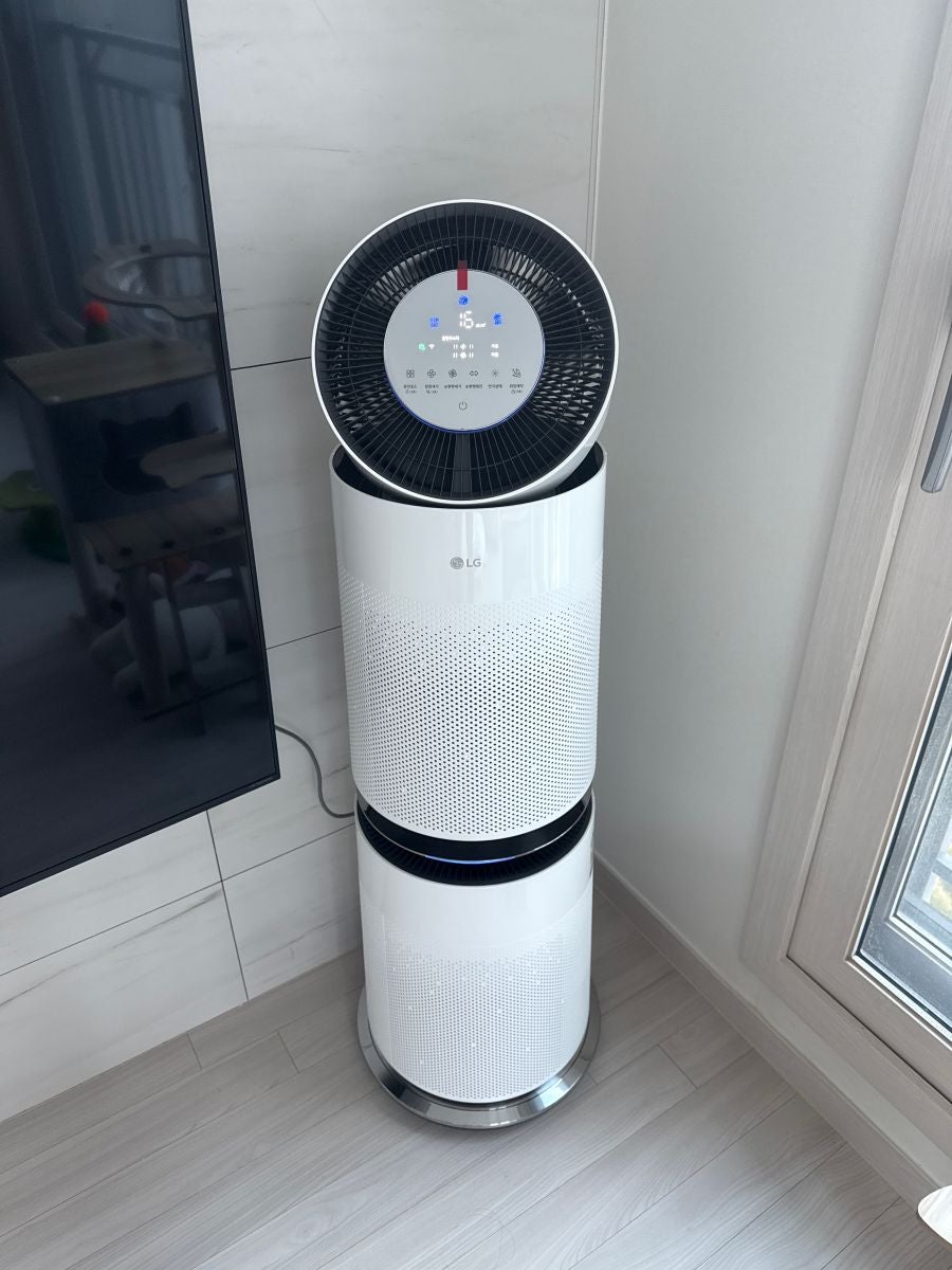 LG 퓨리케어 AI 360도 공기청정기 실사용 이미지 | 출처: 렌트리