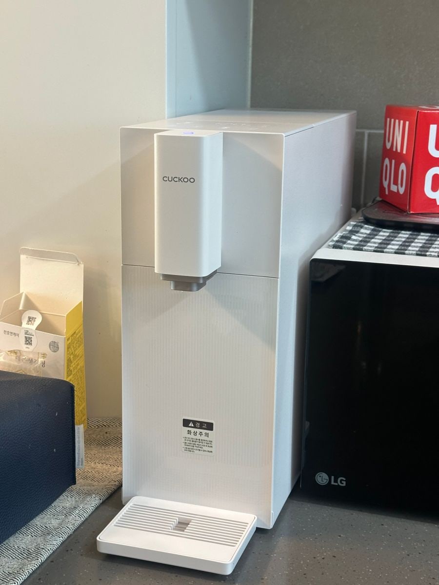 쿠쿠 스팀 100 끓인 물 정수기 실사용 후기 사진