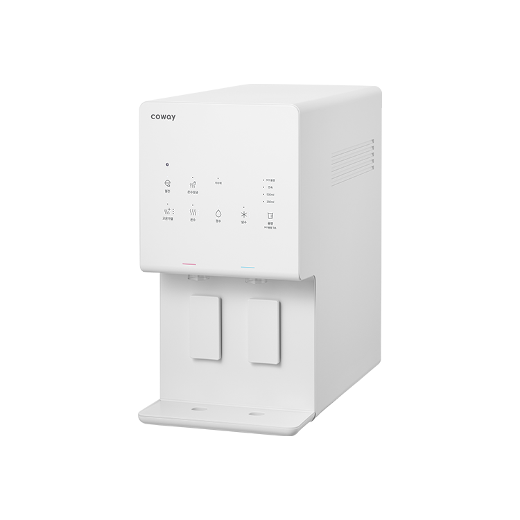 코웨이 엘리트 냉온정 정수기 | 포슬린 화이트 색상