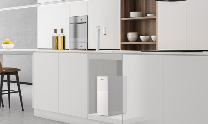 제품마다 필요한 하부장 공간이 다르므로 설치 전 내부 규격 확인은 필수입니다. | 출처: 렌트리