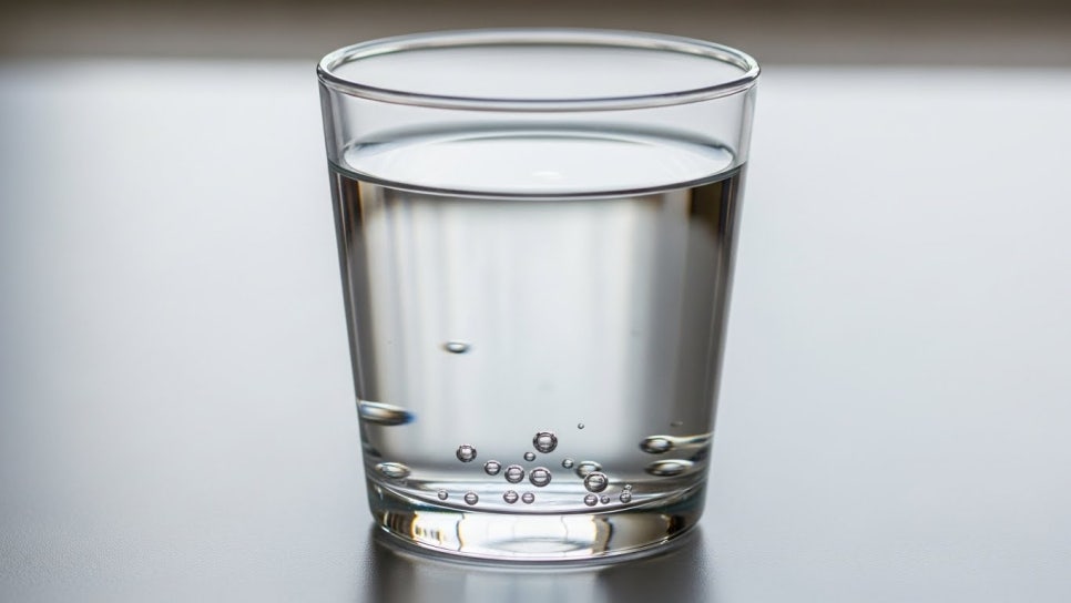 깨끗한 물이 담긴 이미지