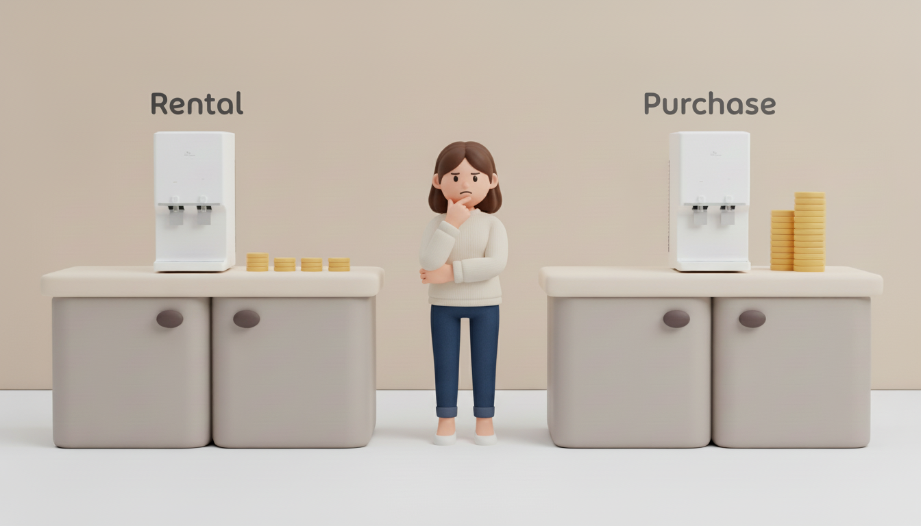 일시불이냐 렌탈이냐, 정수기 고를 때 꼭 따져볼 기준