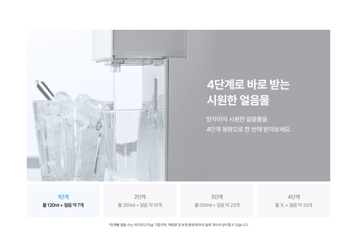 MEGA ICE 냉온정 얼음정수기