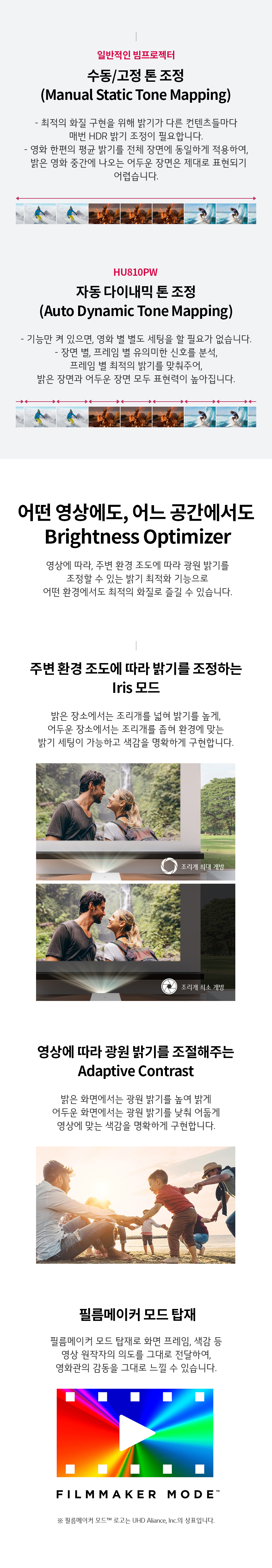 시네빔 레이저 4K 투사형 빔프로젝터 (20년형)