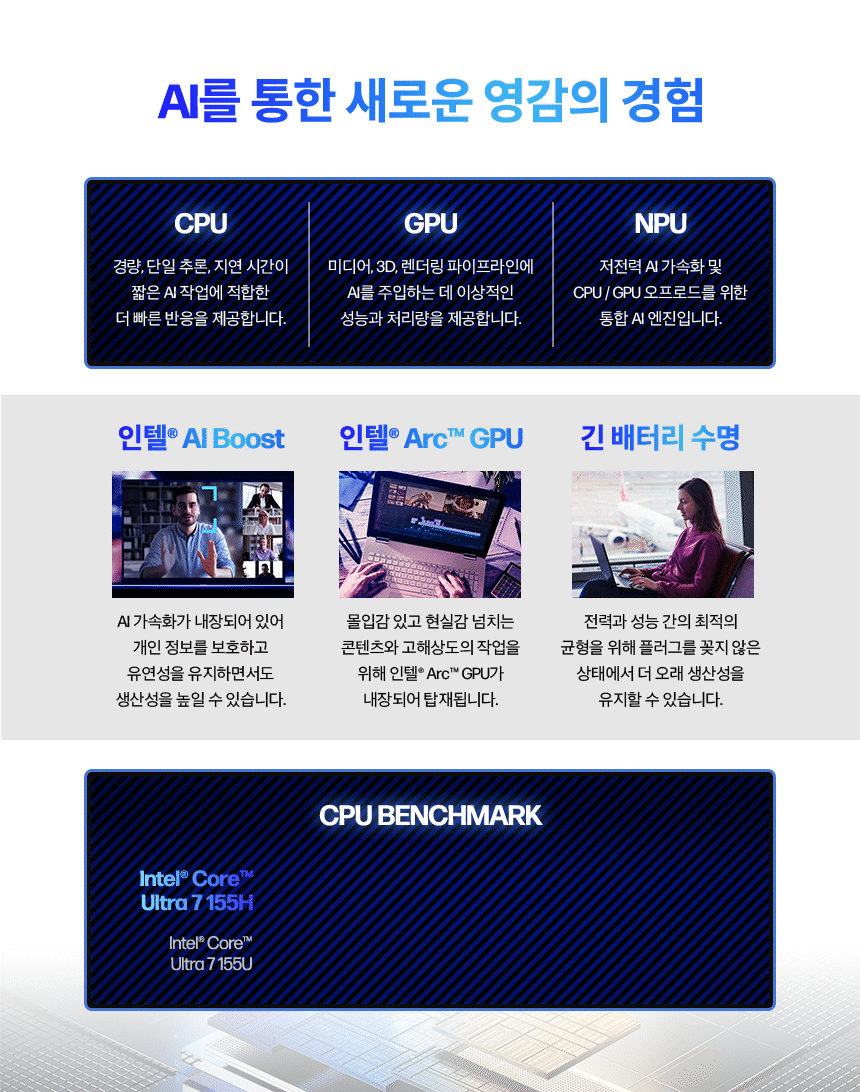 AI 프로북 440 G11 노트북 14인치 (Ultra7, 8GB / 512GB SSD)