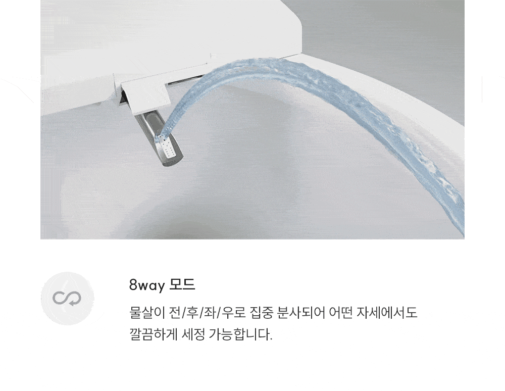 인스퓨어 트리플 자동 물 내림 비데