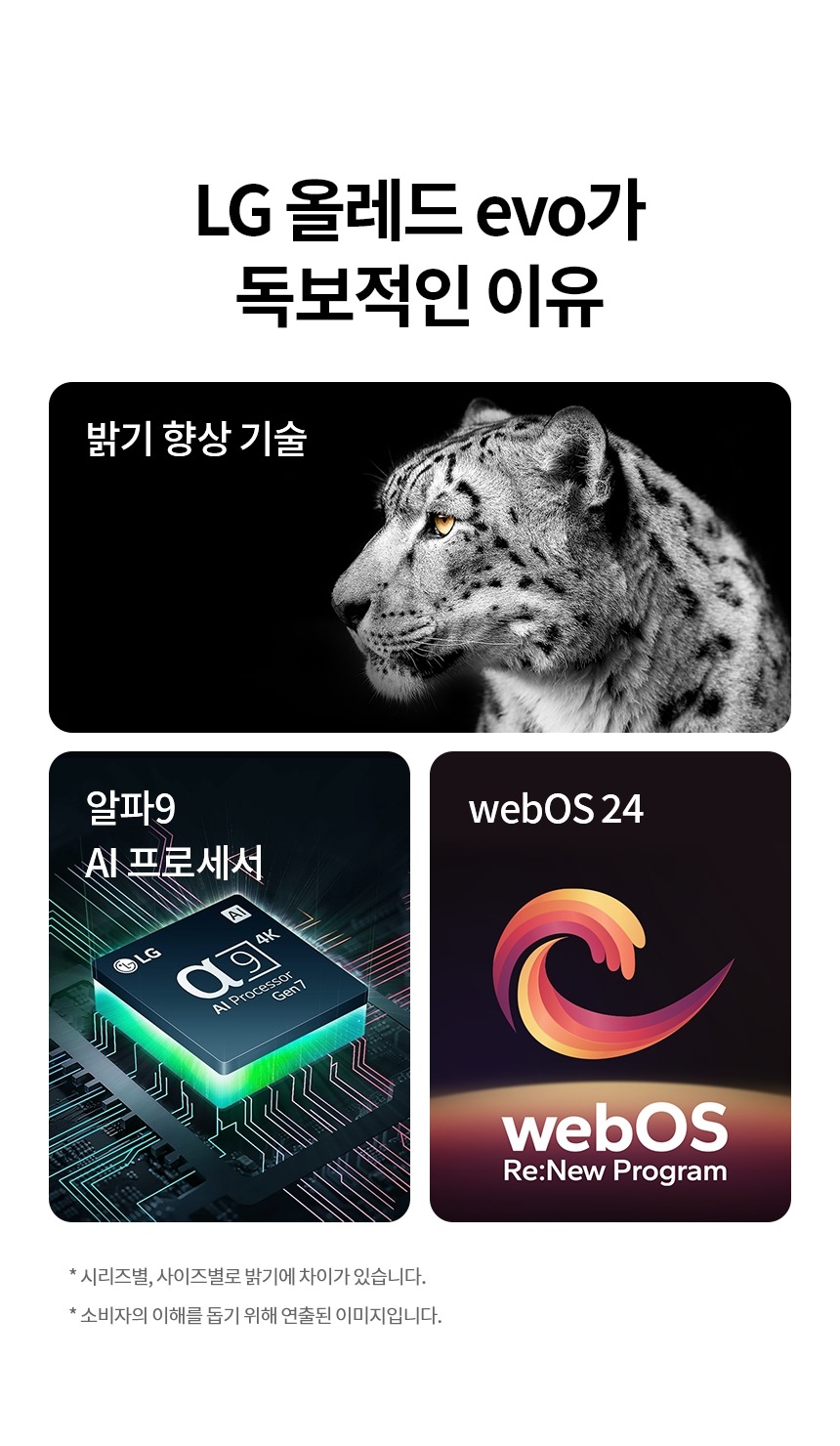 2024 올레드 evo TV 48인치 스탠드/벽걸이형