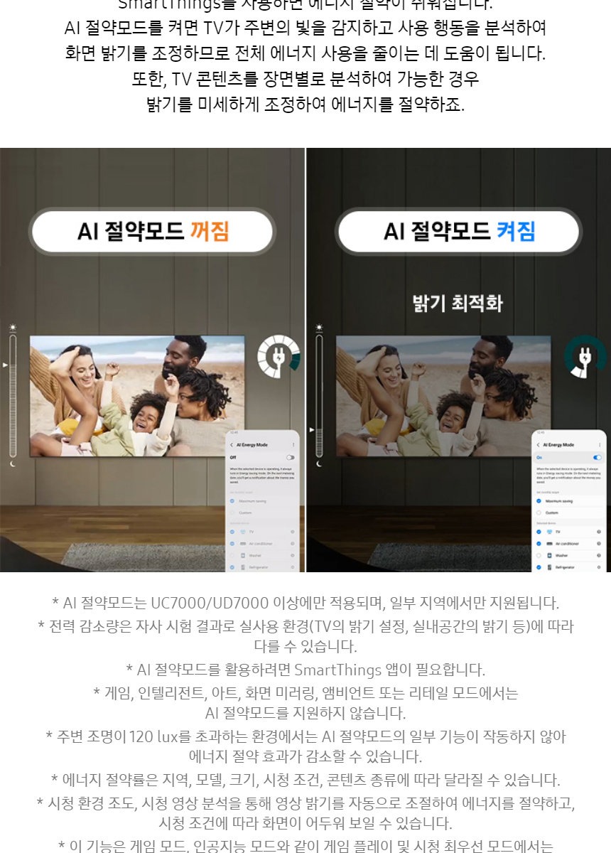 2024 Crystal UHD UD7000 TV 85인치