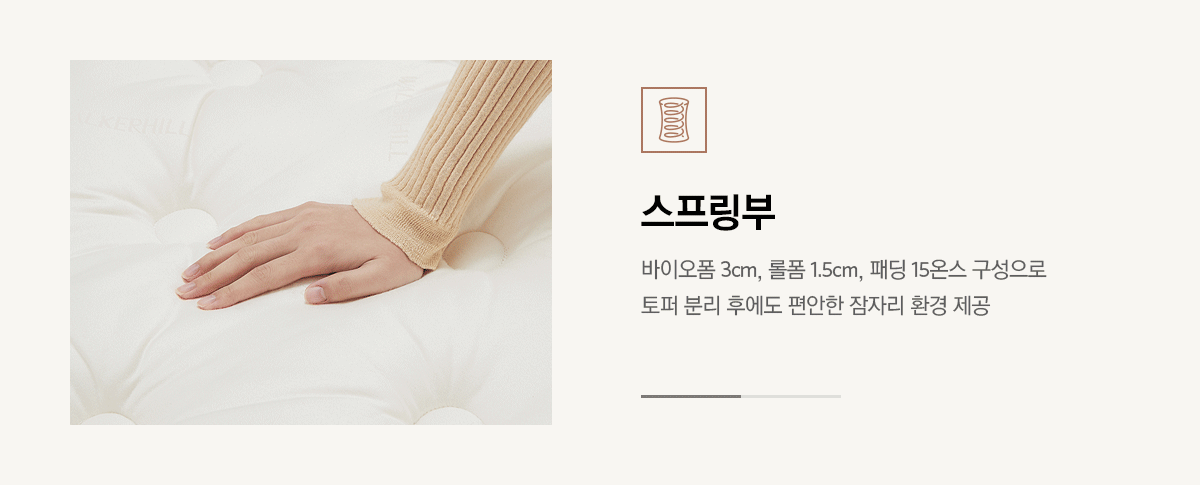 워커힐 프레지덴셜 스위트 매트리스 킹(K)