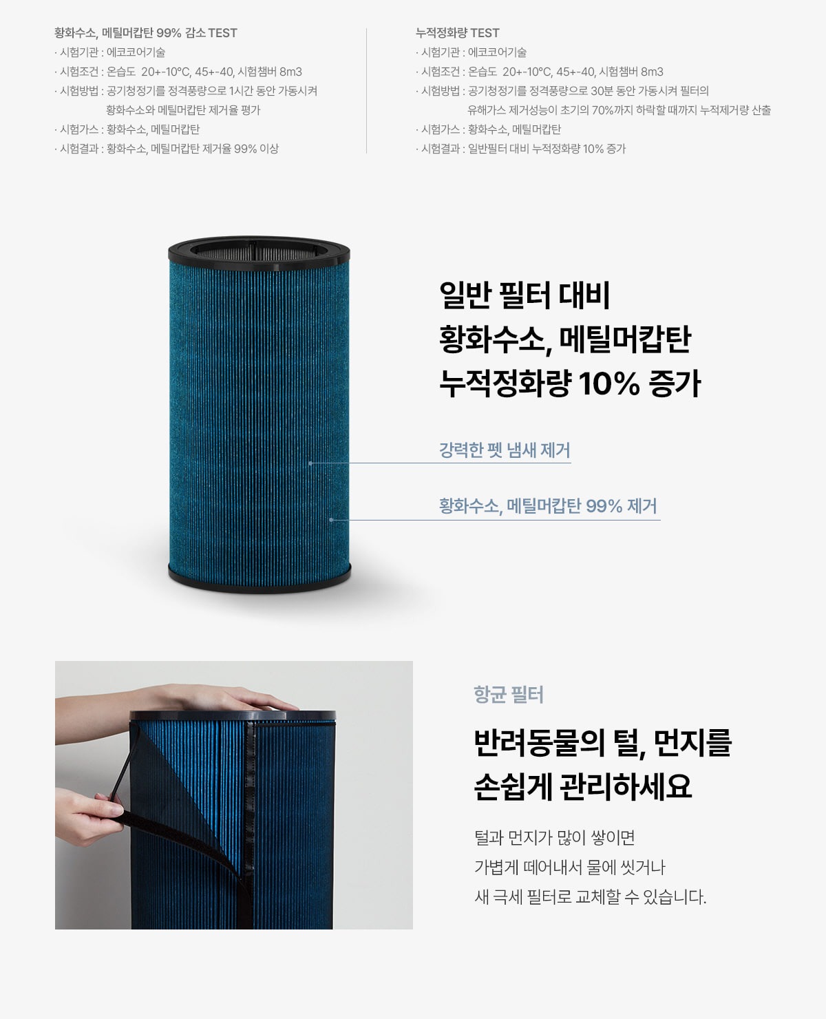 올클린 디아트 펫 공기청정기 22평형