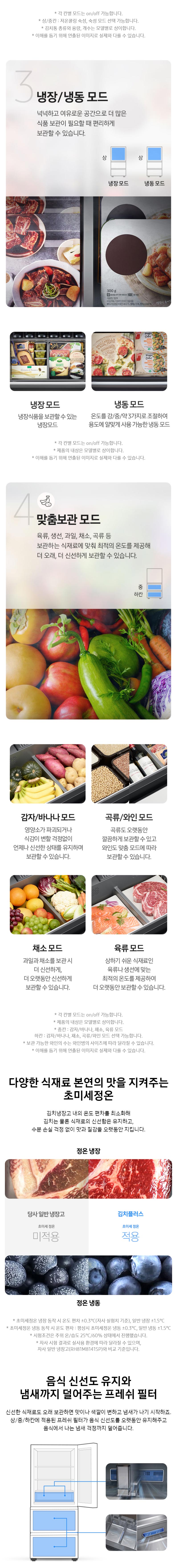 비스포크 김치플러스 3도어 김치냉장고 328L (에너지효율 2등급)