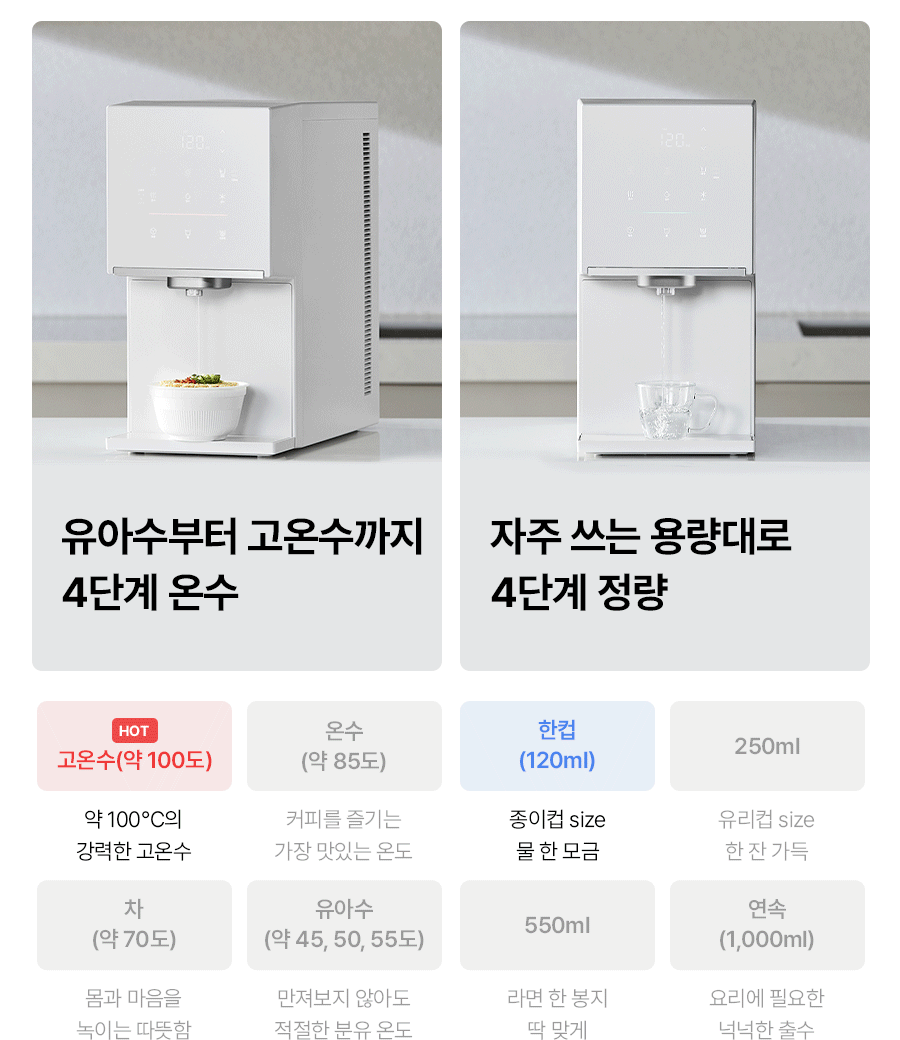 원코크 플러스 얼음물 정수기 (25년 출시)