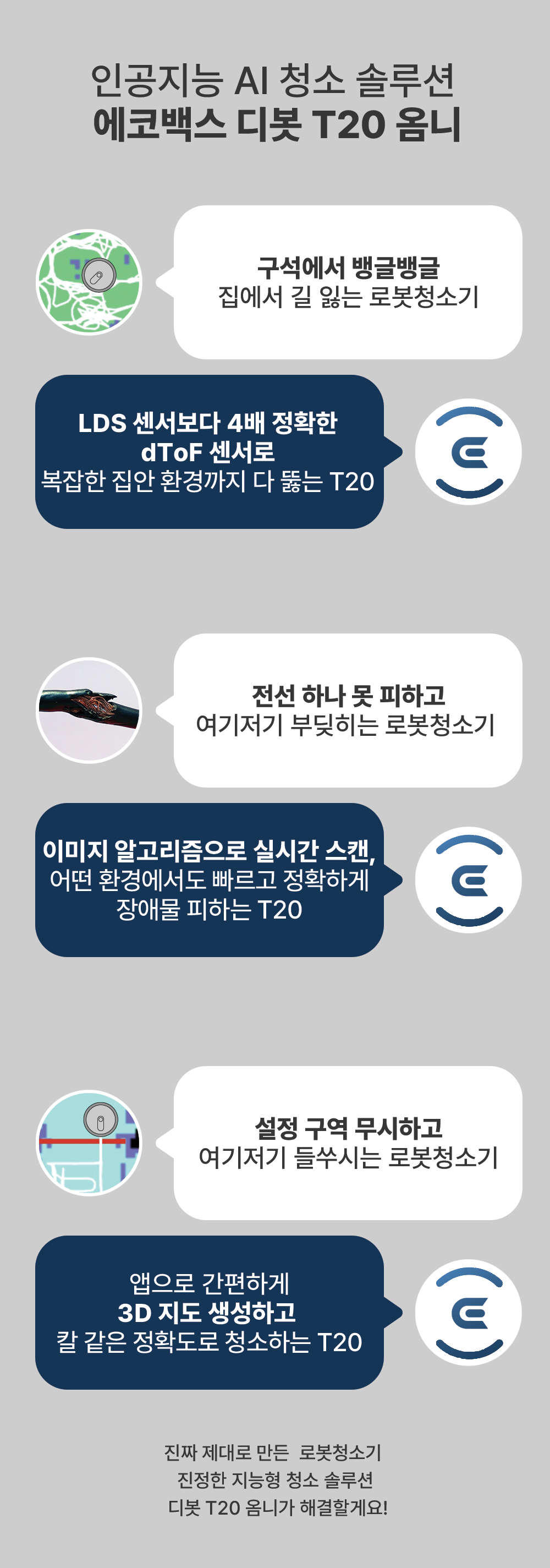 디봇 T20 옴니 로봇청소기