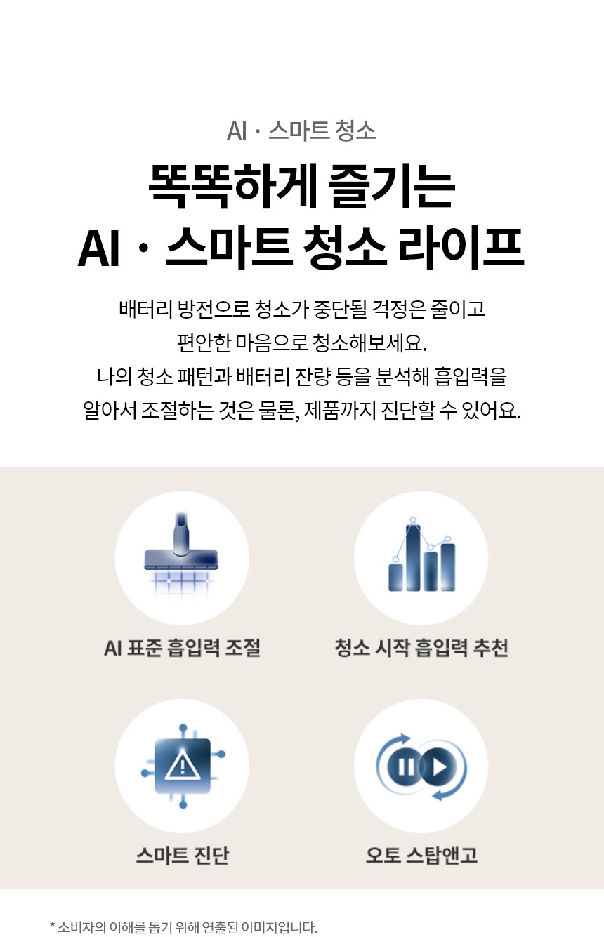 코드제로 AI 오브제컬렉션 A9 무선청소기 320W