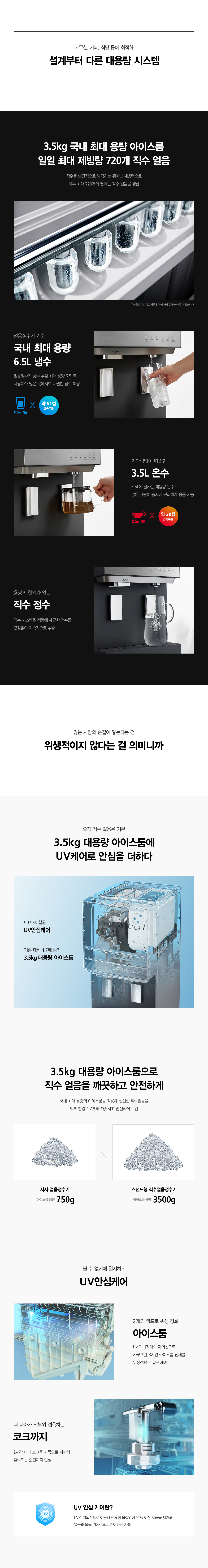 FS직수 냉온정 얼음정수기