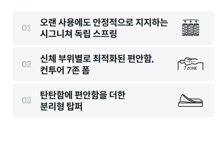 BEREX 모디 매트리스 퀸(Q)