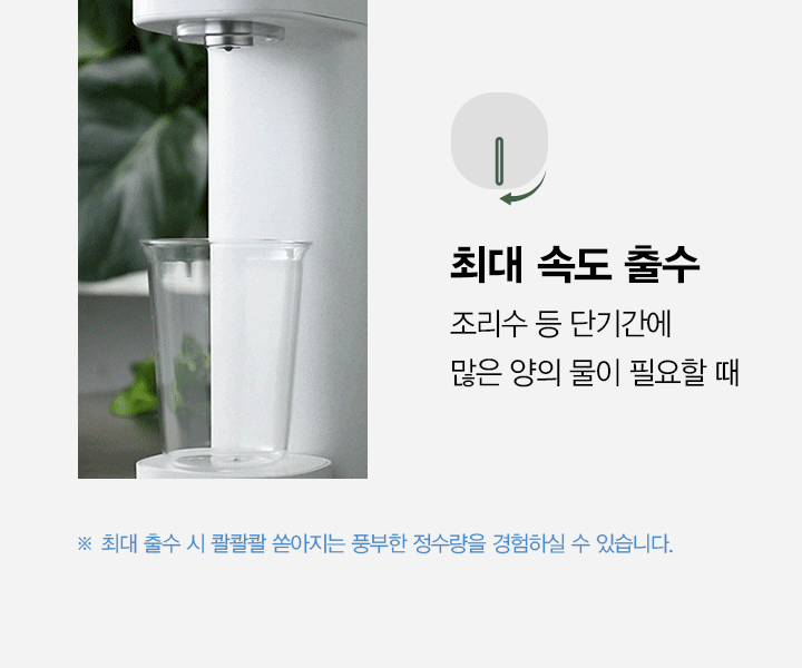 에코미니 정수전용 정수기 Green 41