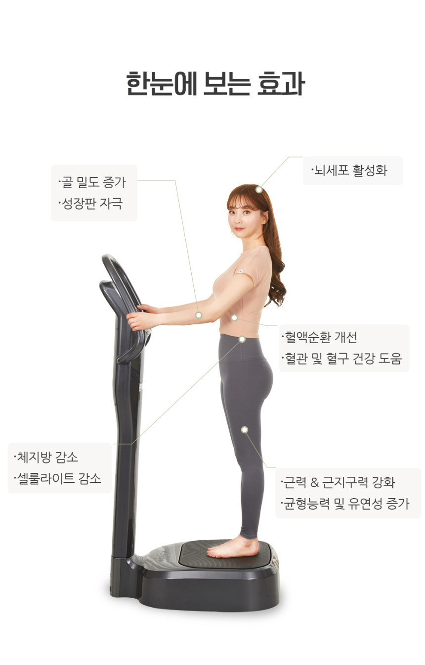음파 토탈 바디 케어기 전신 진동 운동기구