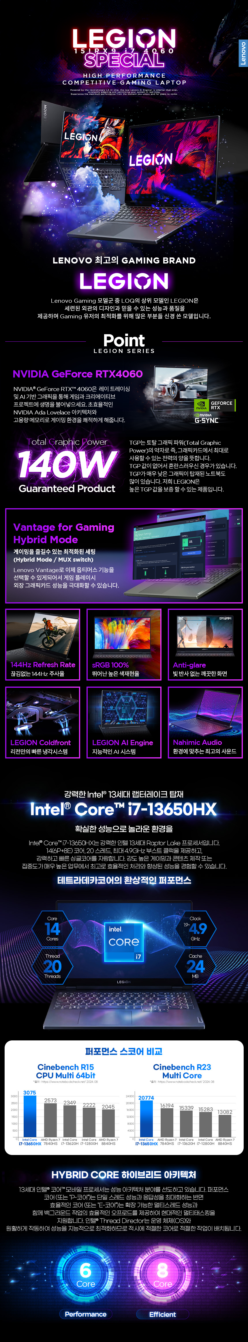 LEGION 5i 노트북 15인치