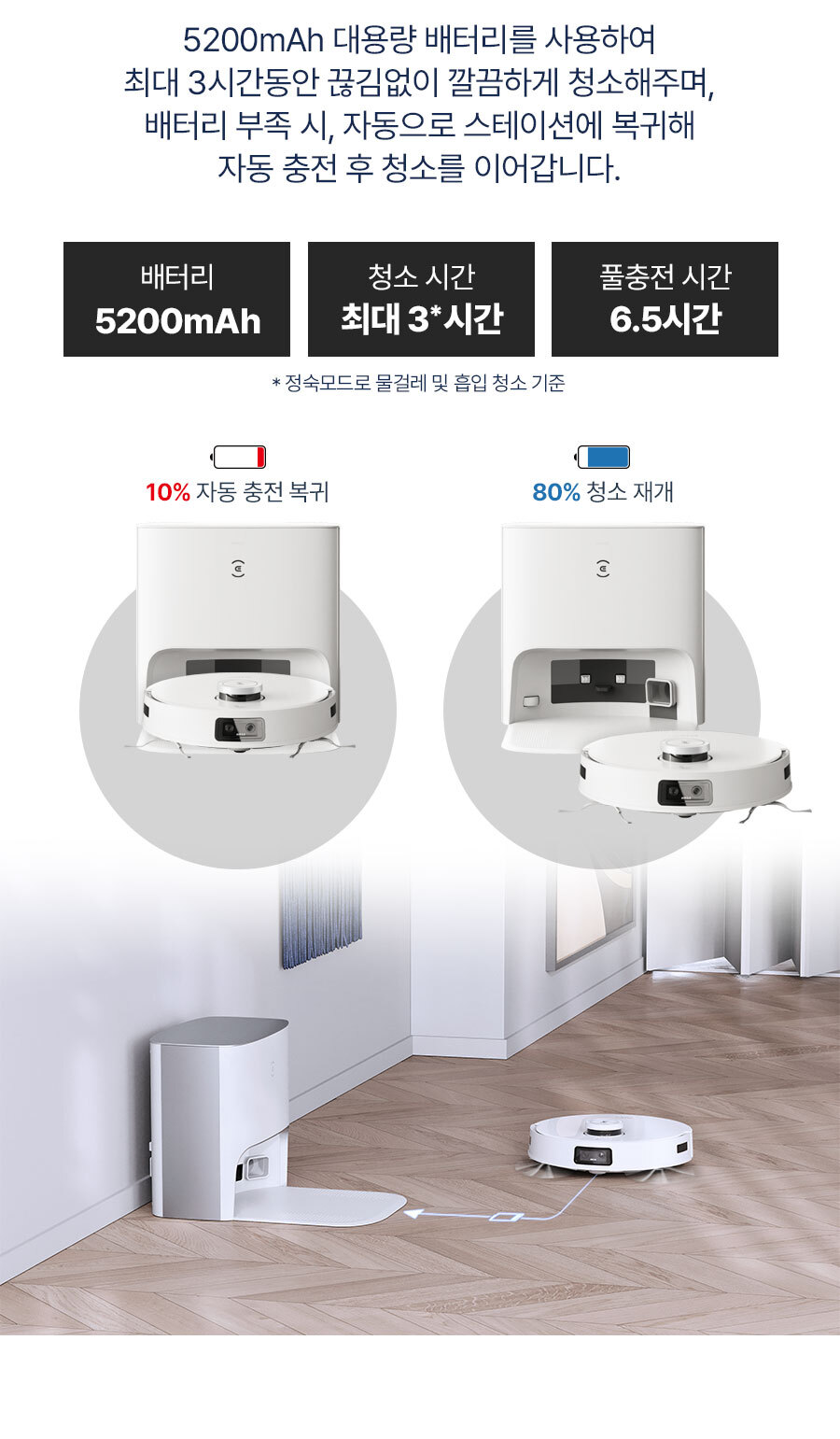 디봇 T10 터보 로봇청소기