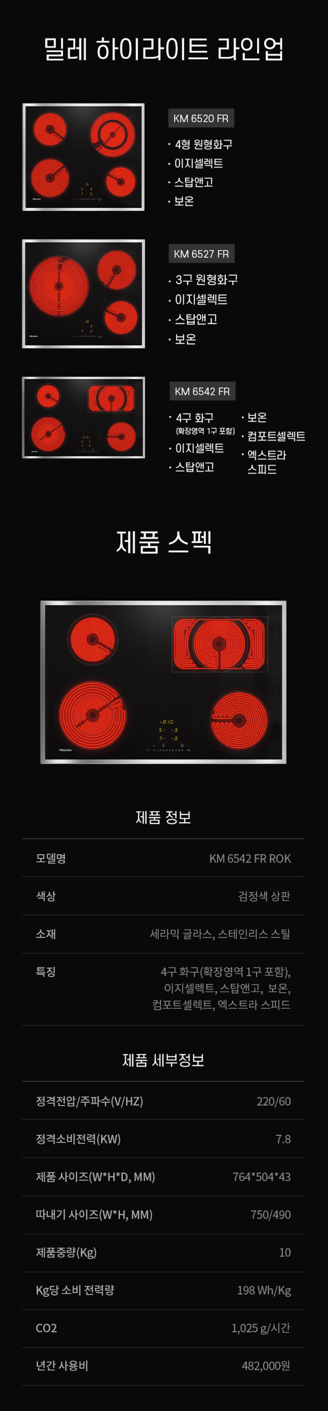 하이라이트 전기레인지 [하이라이트 4구(확장형 1구)]