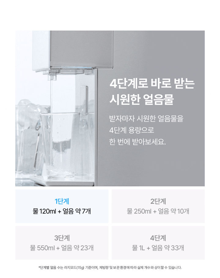 MEGA ICE 냉온정 얼음정수기