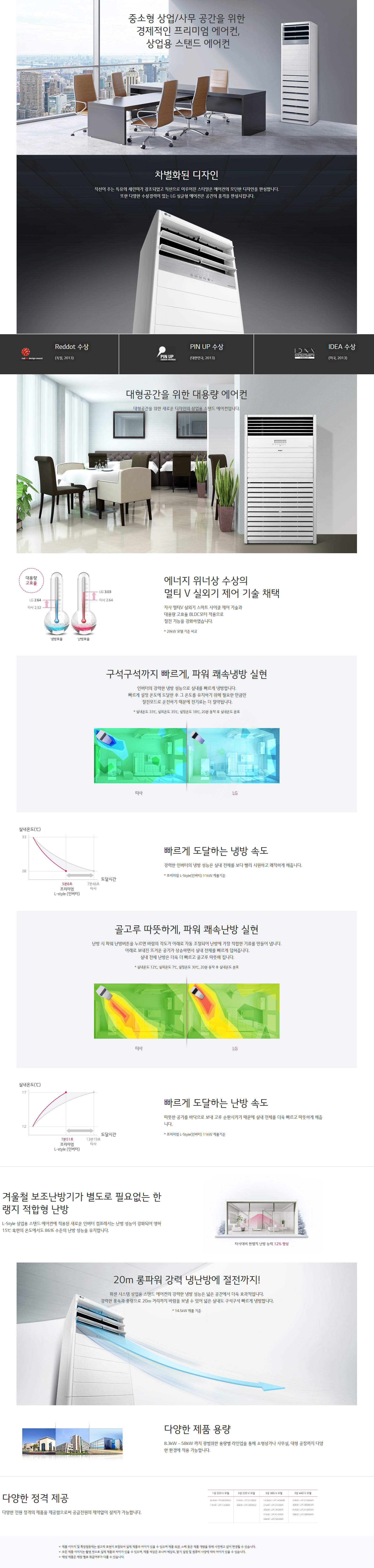 냉난방기 스탠드 23평