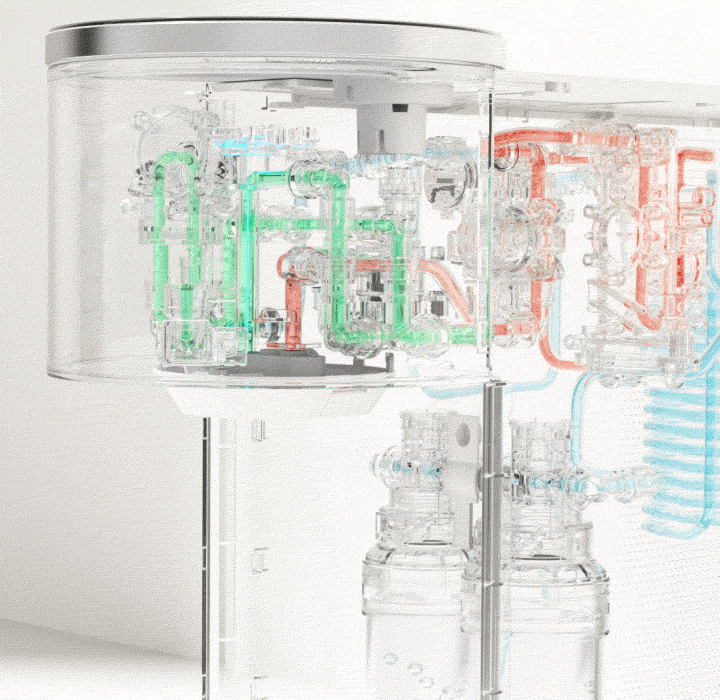 투워터 직수 냉온정 정수기