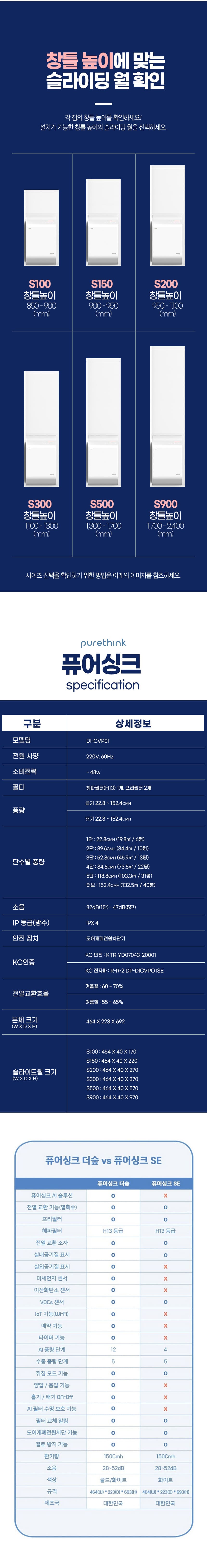 더숲 환기청정기