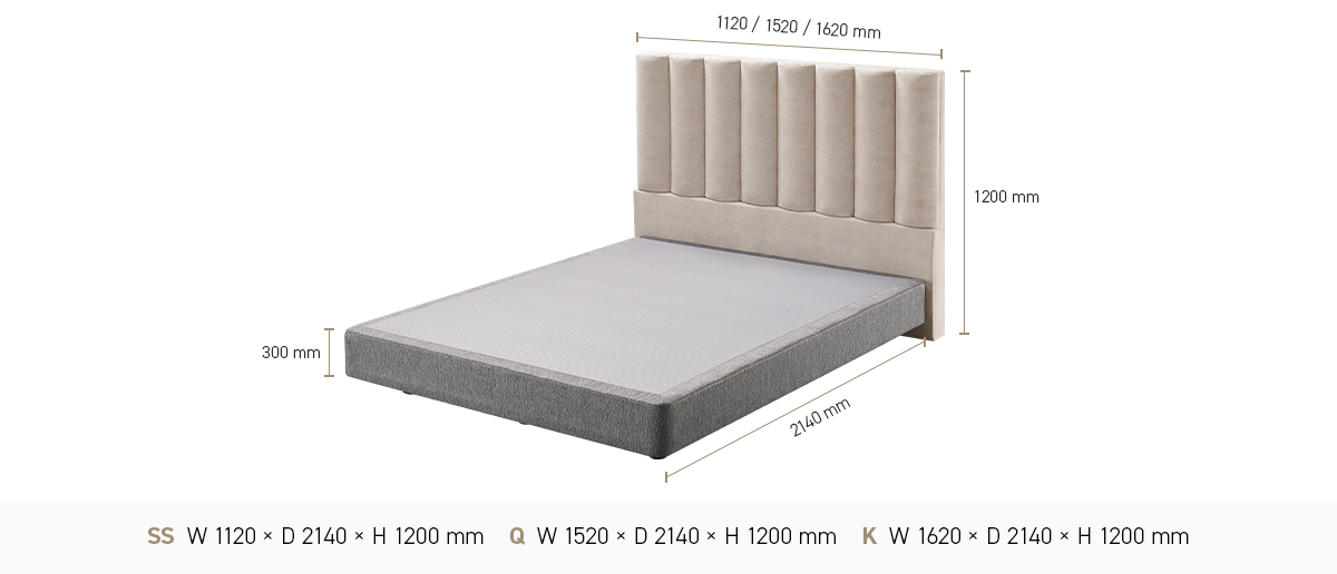 스프링에어 패브릭 프레임 FB 슈퍼싱글(SS)