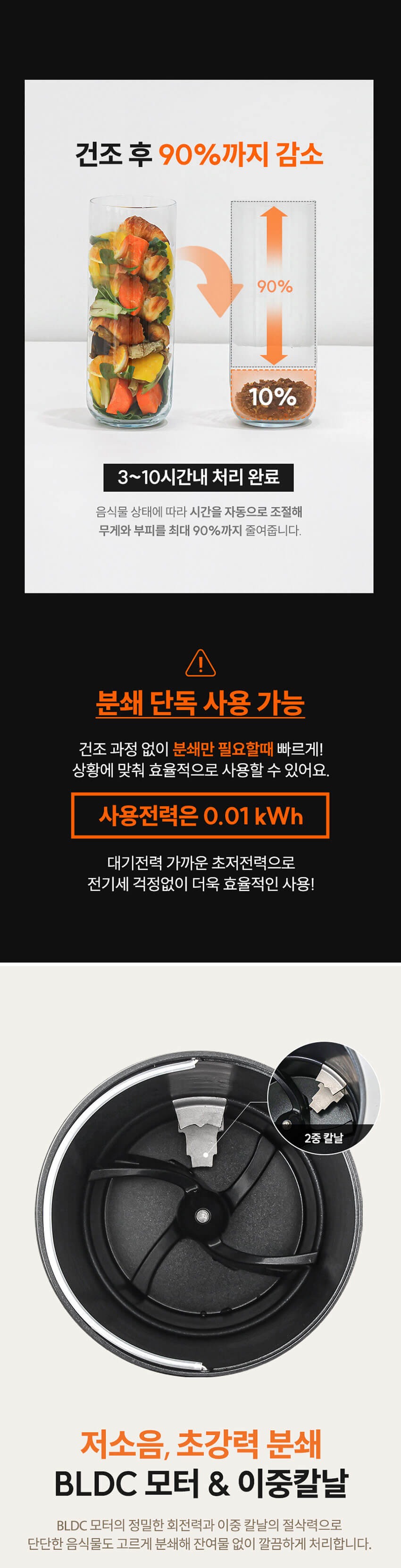 플리오 음식물처리기 5.6L