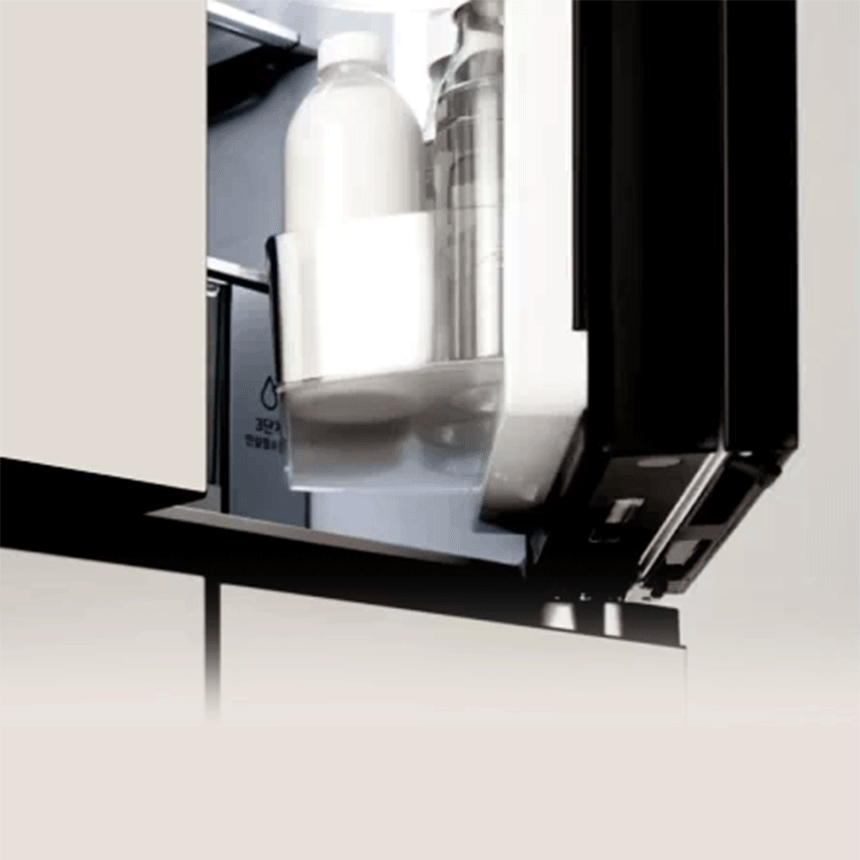 디오스 오브제컬렉션 베이직 냉장고 870L (글라스패널, 24년 출시)