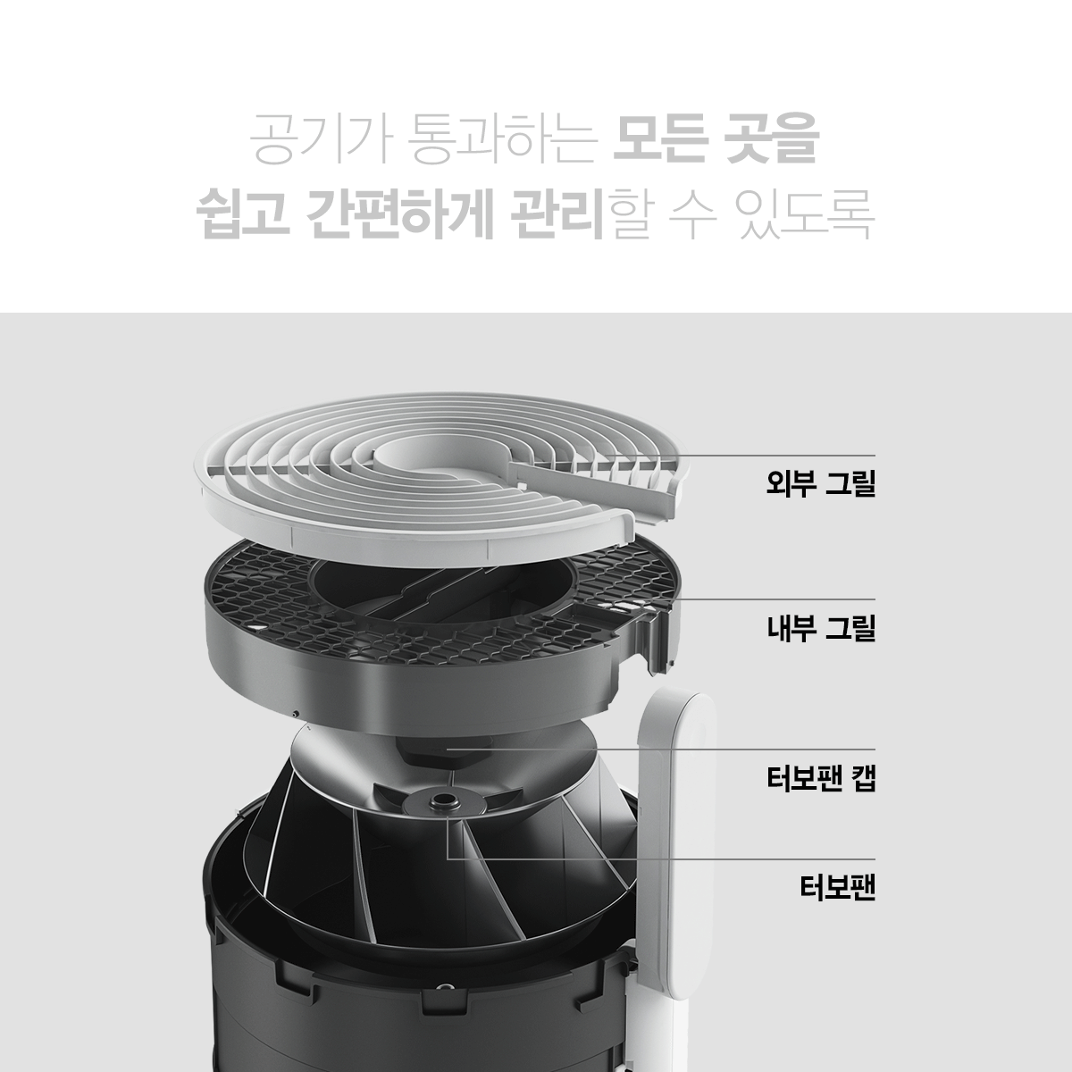 올클린 공기청정기 25평형