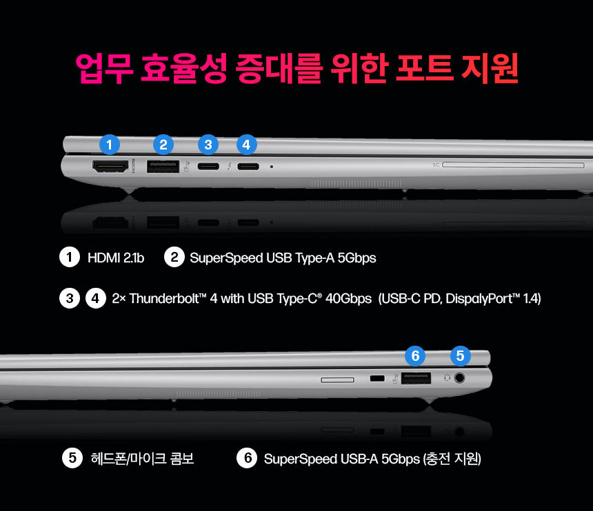 Z북 Firefly 16 G11 노트북 16인치 (Ultra7, 16GB / 1TB SSD)