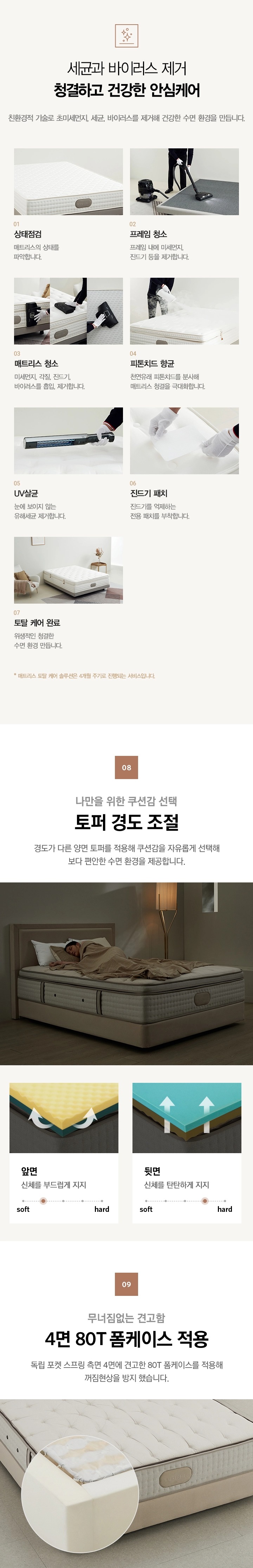 워커힐 앰배서더 스위트 매트리스 퀸(Q)