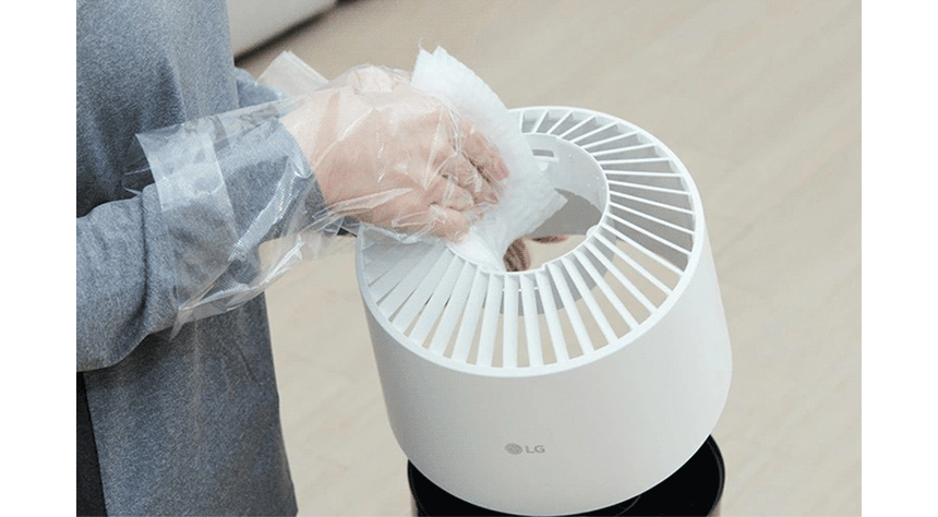 퓨리케어 AI 오브제컬렉션 에어로퍼니처 공기청정기 6평형