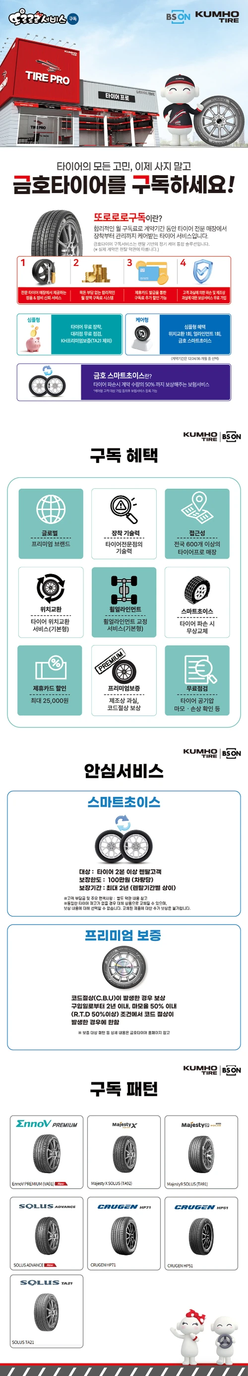 크루젠 HP71 235/55R17 (휠얼라인먼트 포함)