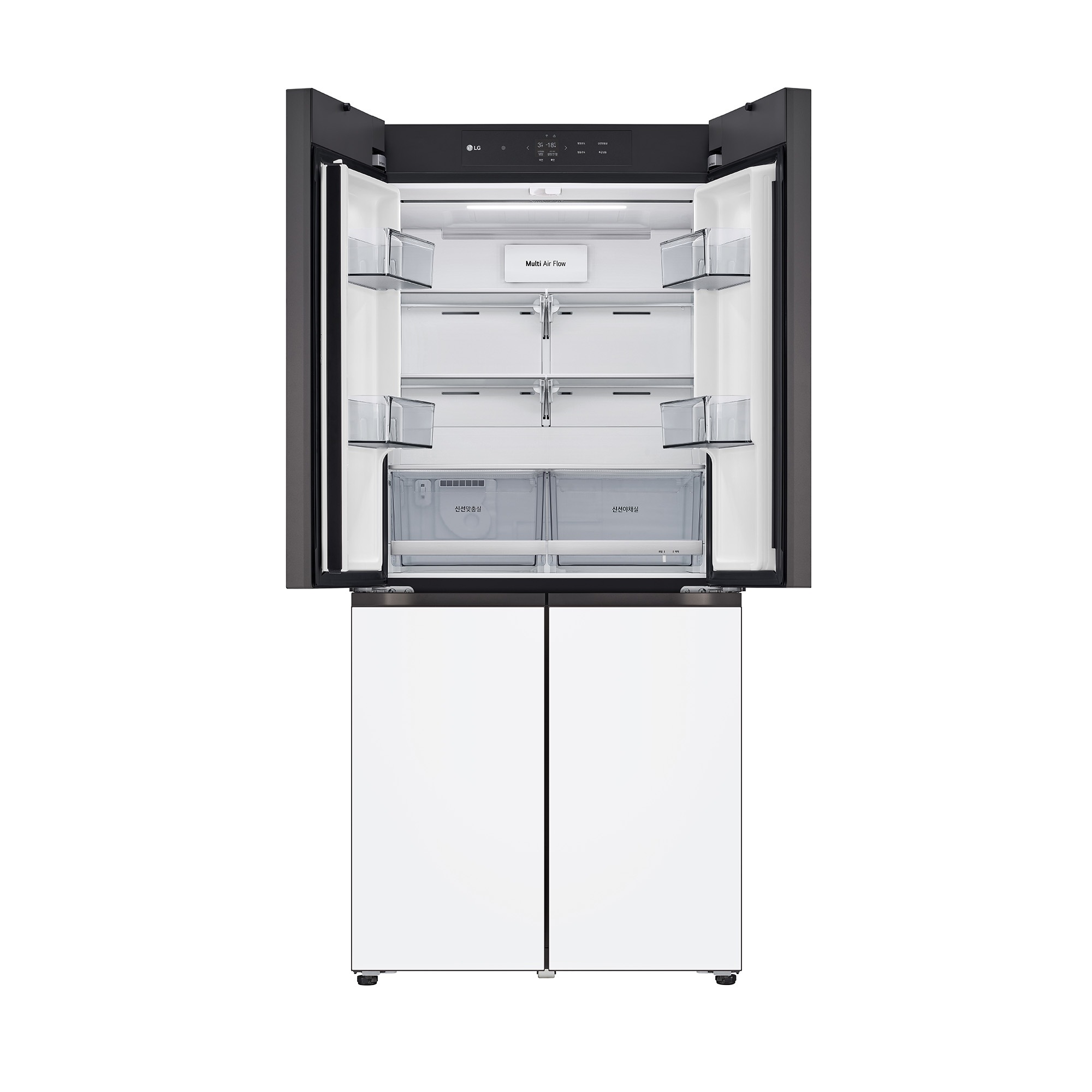 디오스 오브제컬렉션 Fit & Max 냉장고 504L (메탈패널)