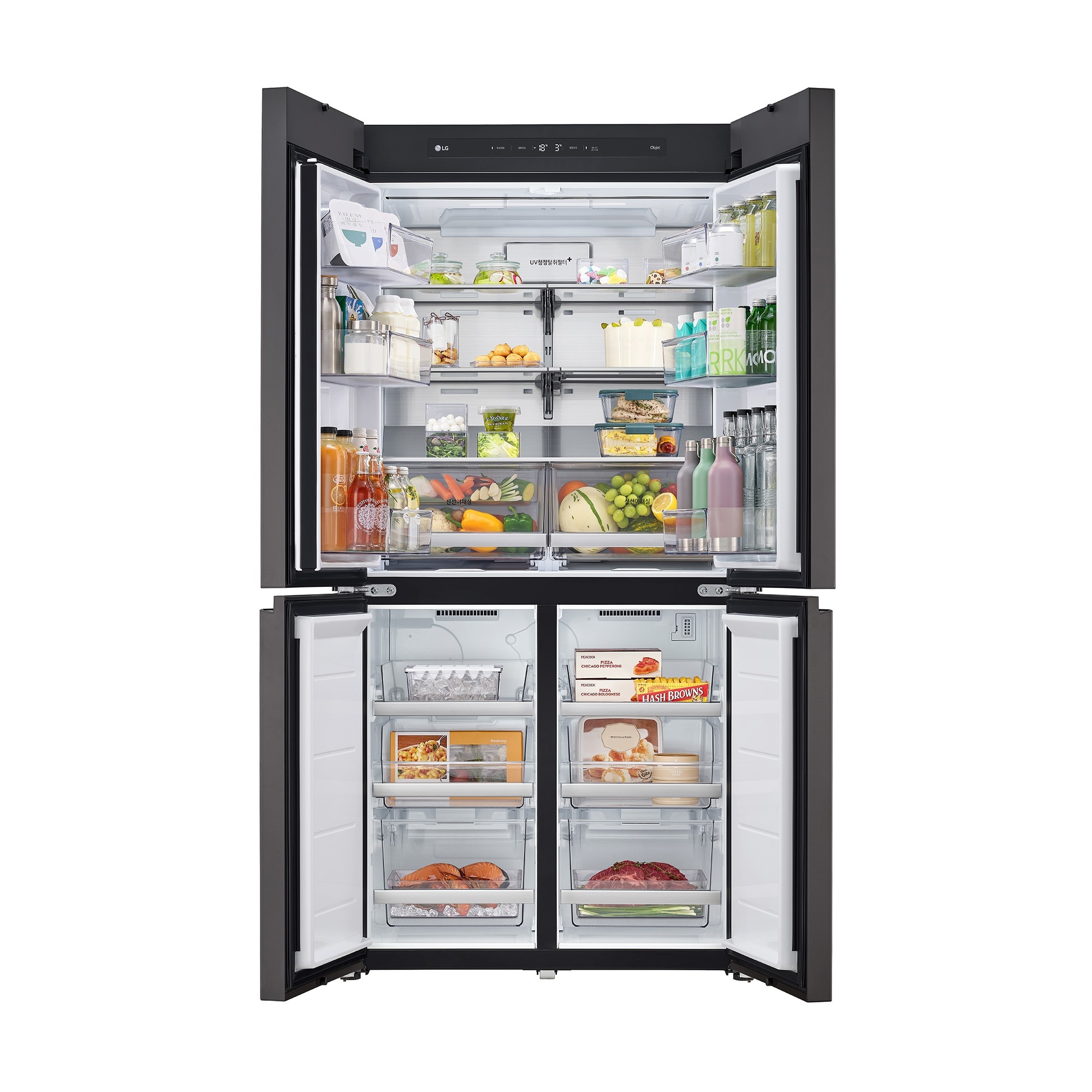LG 디오스 오브제컬렉션 빌트인 냉장고 610L (메탈패널)