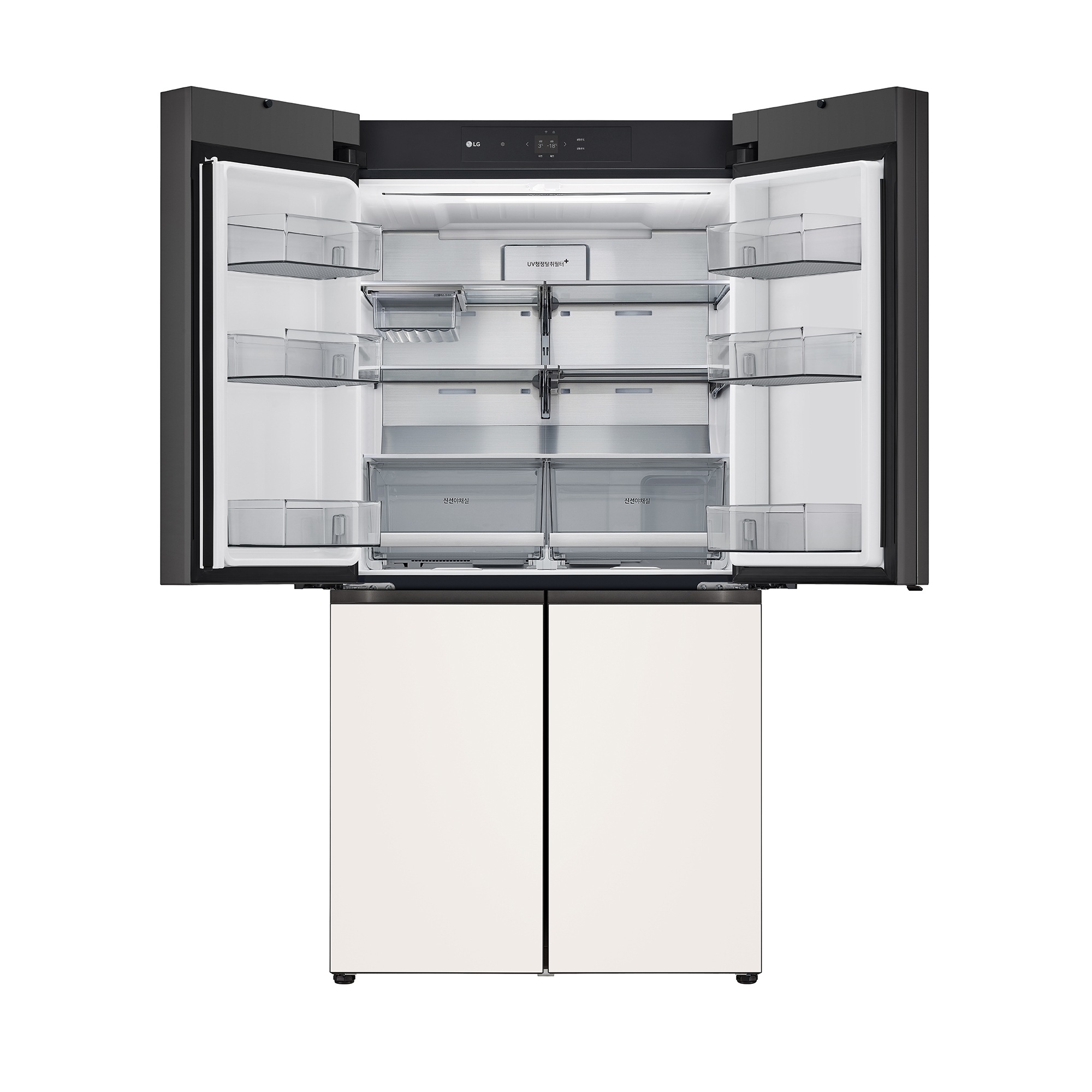 LG 디오스 AI 오브제컬렉션 매직스페이스 냉장고 871L (글라스패널)