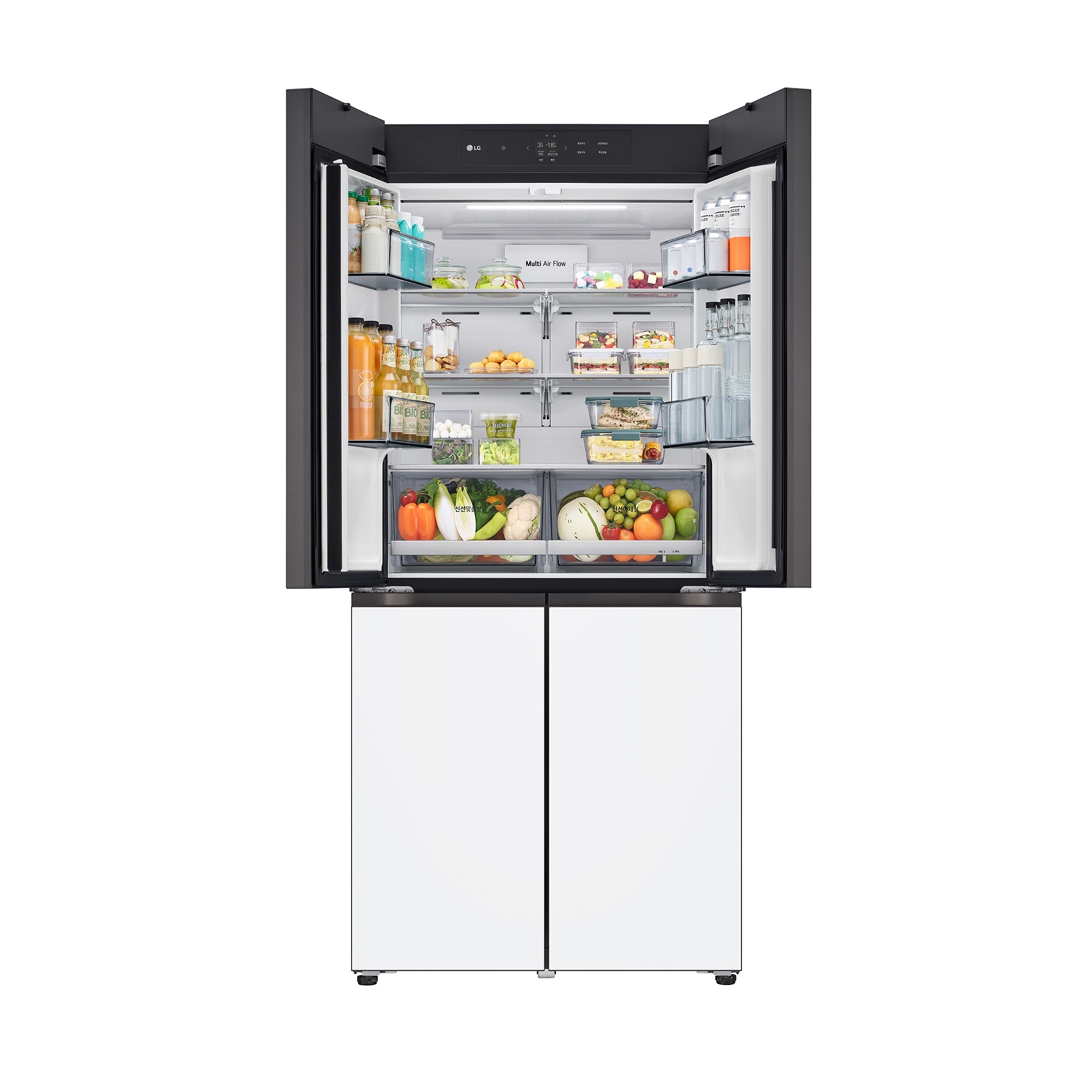 디오스 오브제컬렉션 Fit & Max 냉장고 504L (메탈패널)
