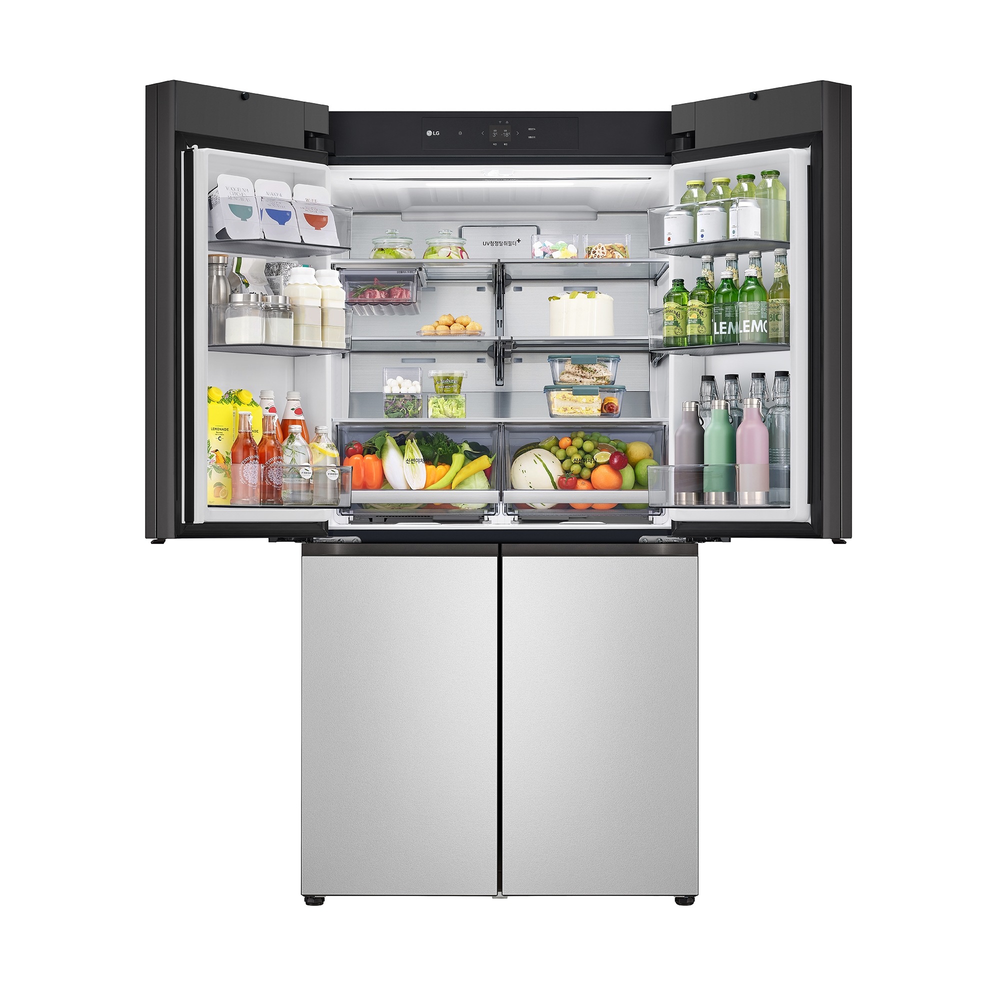 LG 디오스 AI 오브제컬렉션 더블매직스페이스 냉장고 871L (스톤패널)