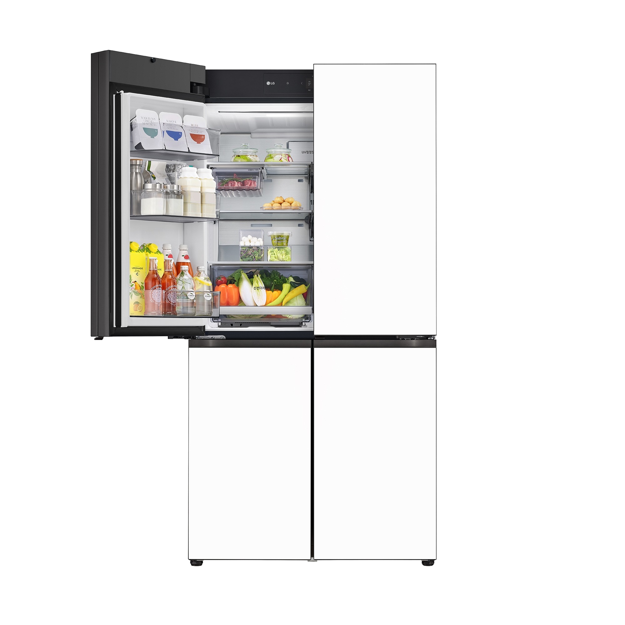 LG 디오스 AI 오브제컬렉션 더블매직스페이스 냉장고 871L (글라스패널)
